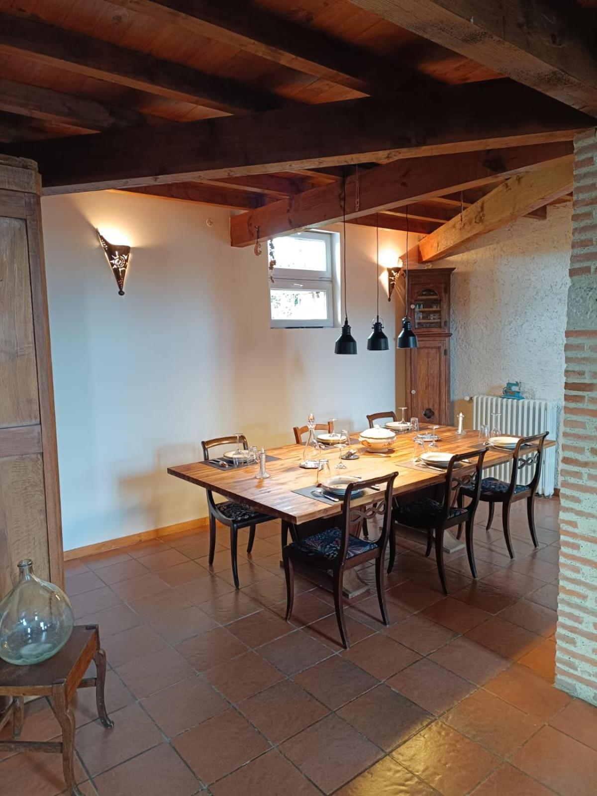 Maison D'Hotes La Fezendes Miradoux Dış mekan fotoğraf